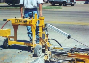 carros de perforación sobre losa
