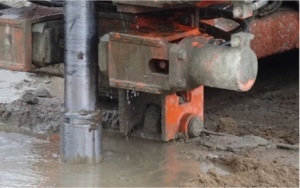 Jet Grouting martillos propulsados por agua Wassara