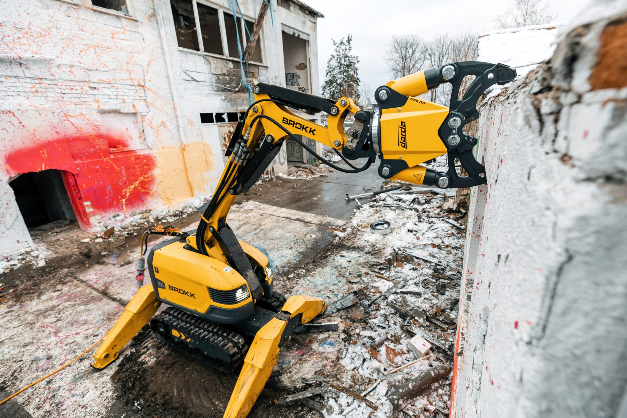 Brook Machine Industrial technical demolition machinery | Drilling, cutting concrete