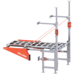 sistema de elevación Liftroller Wall. Plataforma