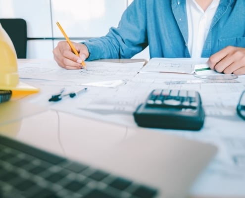 planificación de obras de construcción