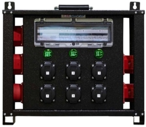 Cuadro eléctrico con control de cargas