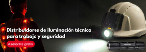 Iluminación técnica. Linterna técnica de trabajo